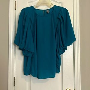 Bubble short sleeve Worthington blouse. Size 3x. Never worn.